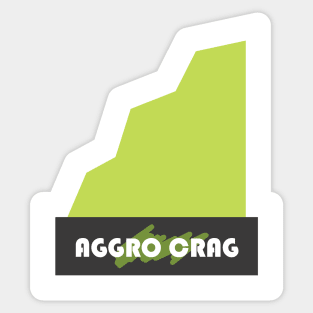 Aggro Crag Sticker